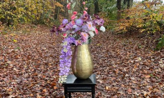 Pastel boeket zijden bloemen: zacht & stijlvol voor ieder interieur