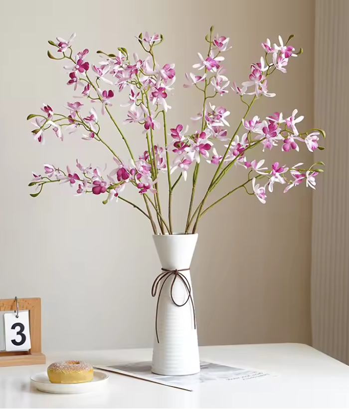 Orchidee - 3 takkig - oranje