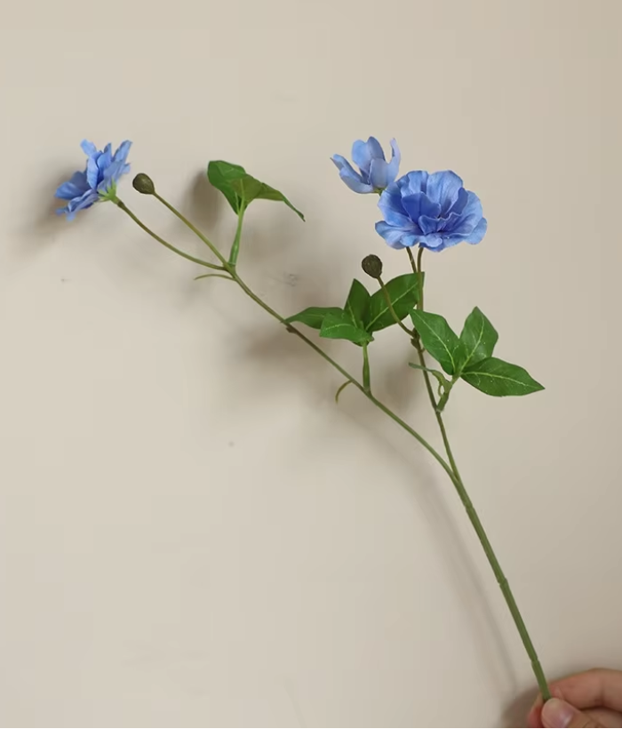 Vlinder lotusbloem - blauw Vlinder lotusbloem - blauw