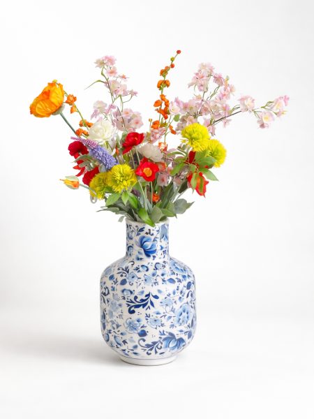 Zijden Boeket Bloesem Bries