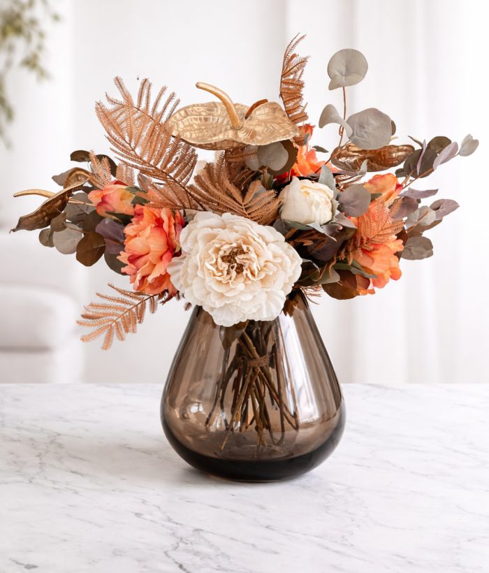 Zijden boeket Gouden Droom