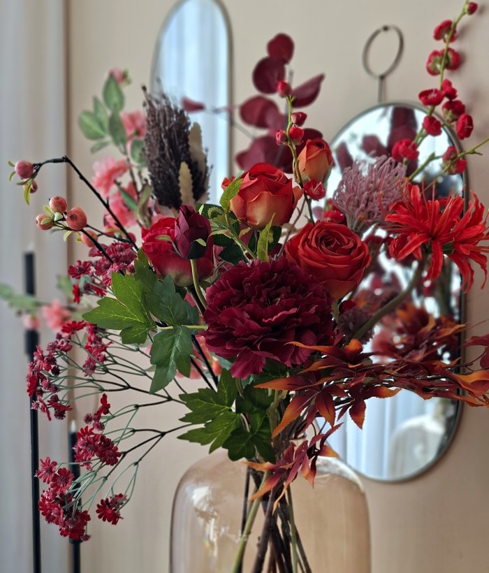 Zijden Herfstboeket Herfstrots