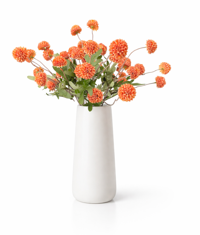 Boeket Kiku Bollen Oranje – 10 Stelen