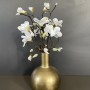 Zijden Boeket Mooie Magnolia Wit