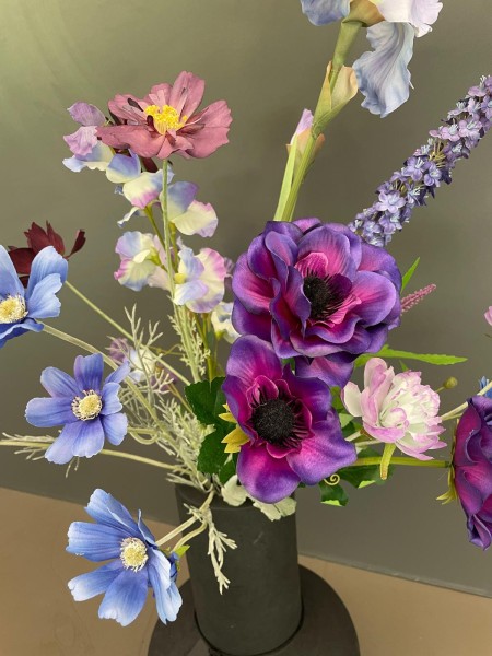 Zijden Boeket Paarse Droom