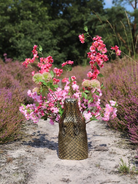 Zijden Boeket Roze Regen