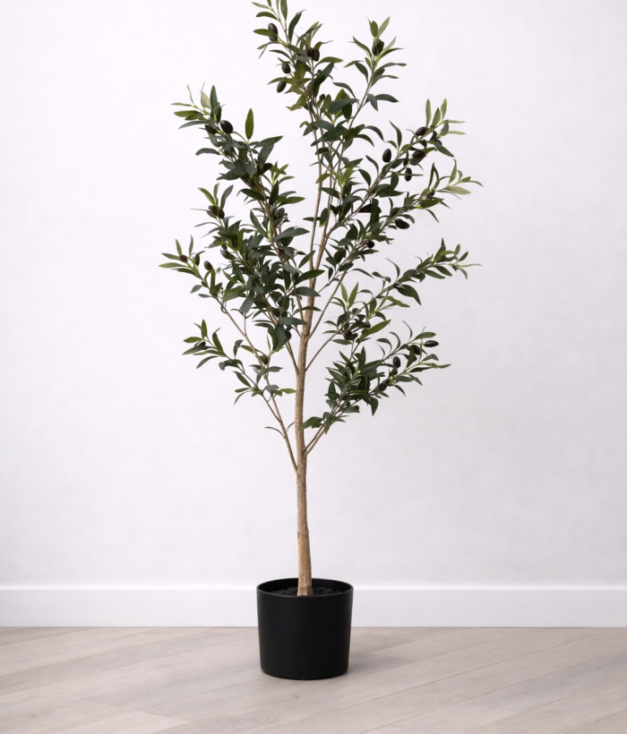 Kunst Olijfboom 140 cm – Luchtig Natuurlijk Model