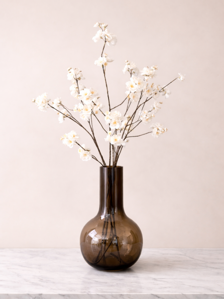 Witte Begonia Bloesemtak
