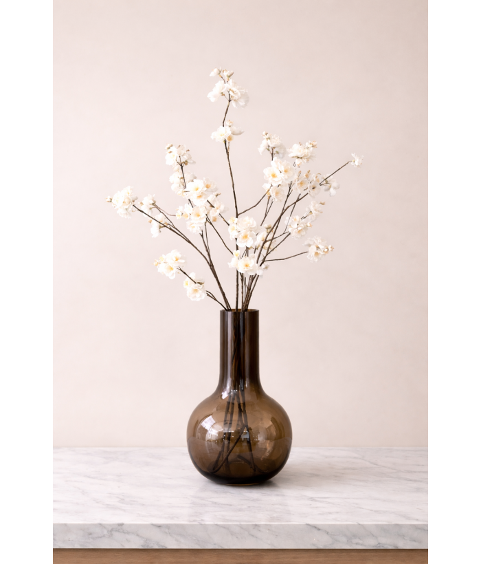 Begonia Bloesem Boeket - Wit - 3 stelen